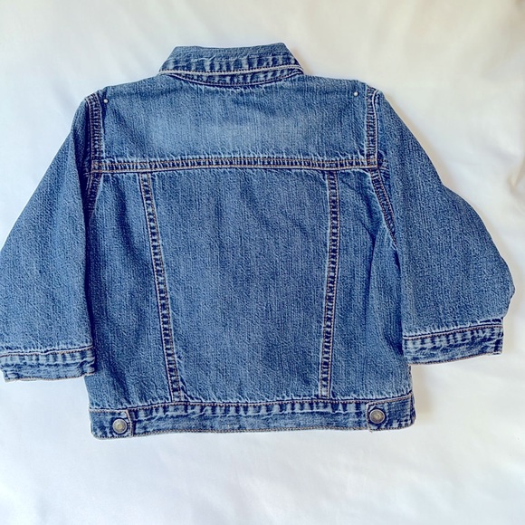 VINTAGE 2003 LIKE NEW !! BABY GAP INFANT DENIM JACKET 18-24 MONTHS - Picture 9 of 11